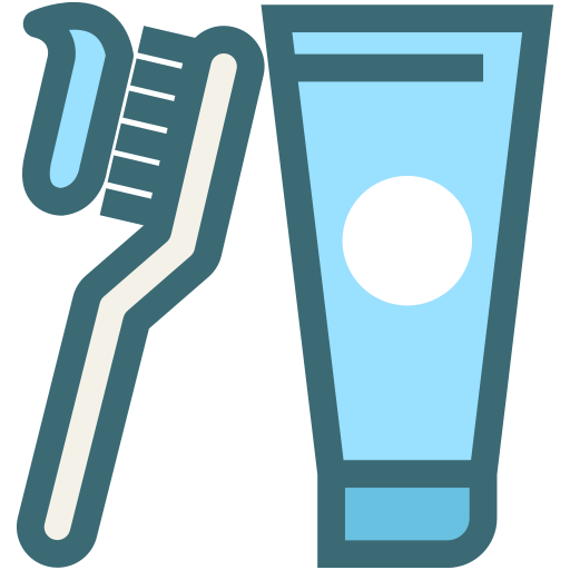 Clean teeth, dental, dentist, dentistry, oral hygiene, toothbrush, toothpaste icon